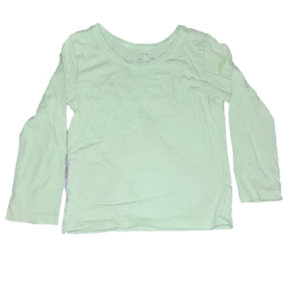 PLACE Light Green Long Sleeve Tee